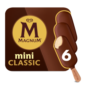 Magnum Mini Classic Familienpackung Eis 6 x 55 ml
